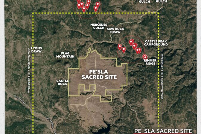 Breaking: Community Members Take Direct Action to Stop Drilling at Pe’ Sla